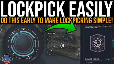 digpick|How lockpicking works in Starfield